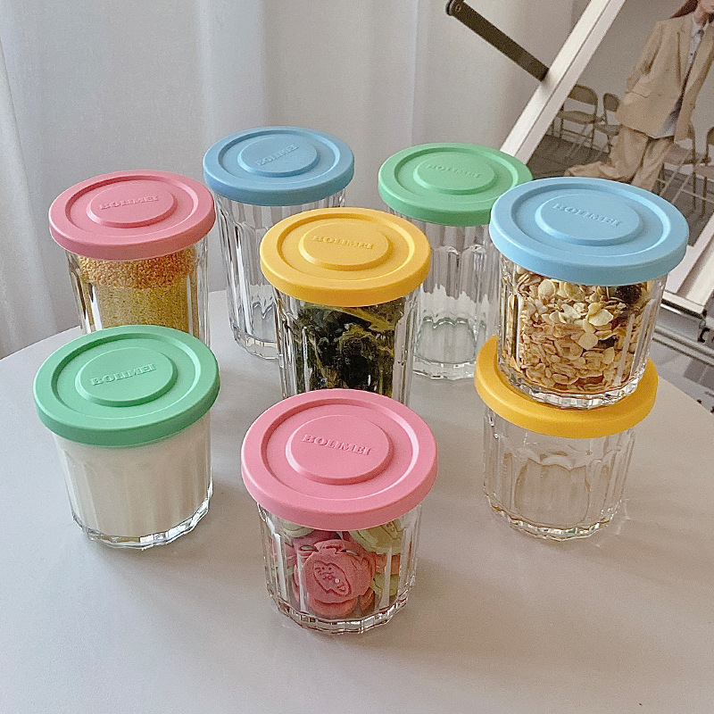 Coffee Equipment Organizer - Farbe Abdeckung Glas Versiegelt Tank Lagerung