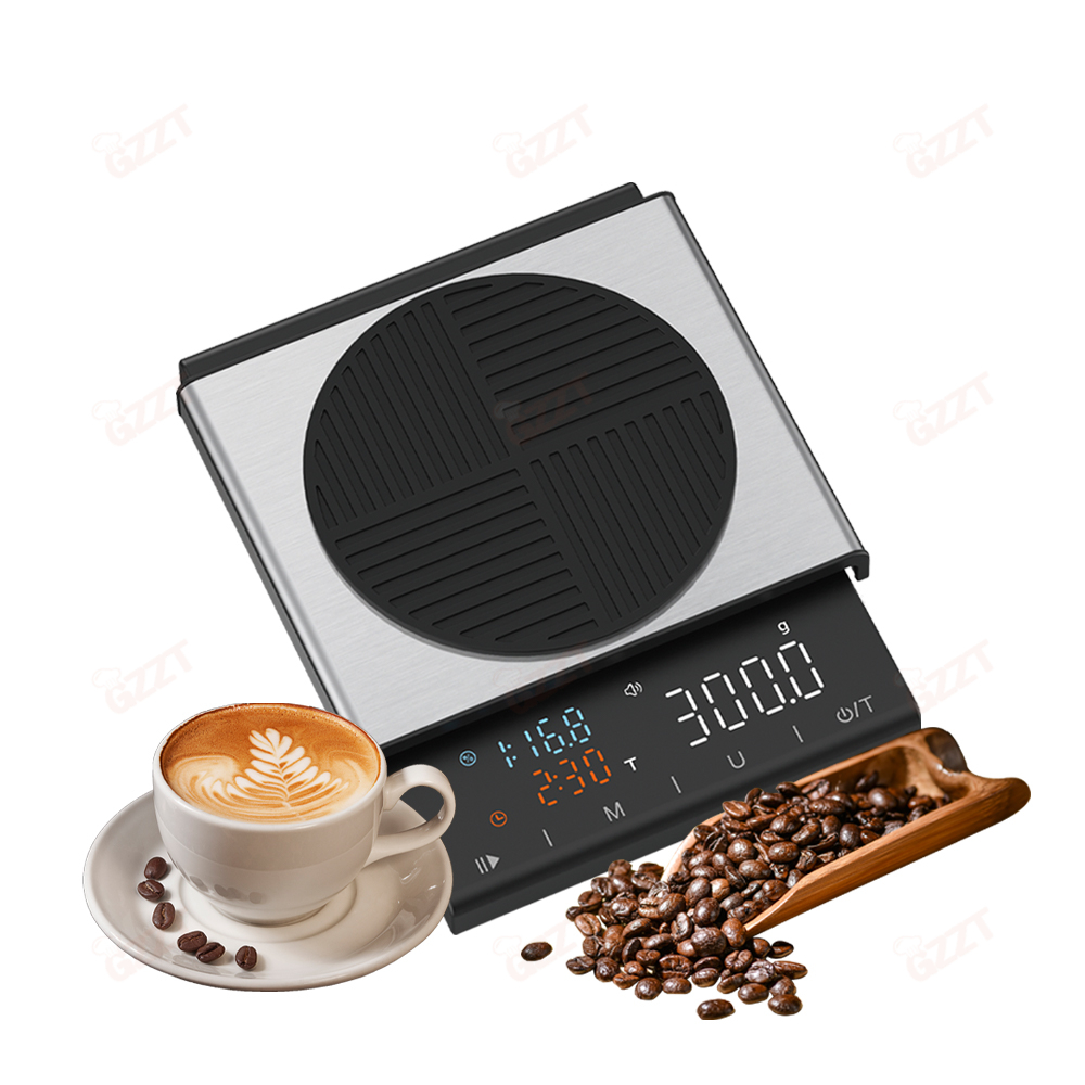 Scale Drip Timer - GZZT 22R Digitale Küchenkaffeewaage mit Timer,