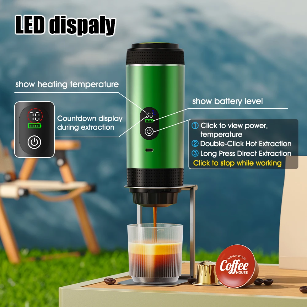 DENOKIN 3-in-1-Kapselkaffeemas – Coffee Equipment For Camping Bewertung und Preis