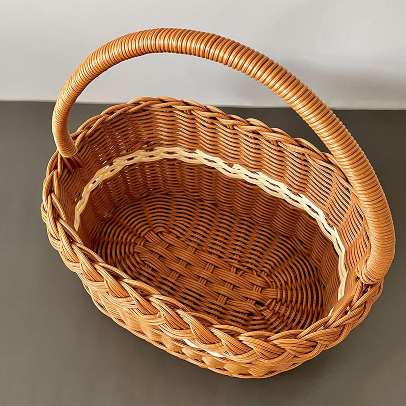 Handgewebter Handkorb in Creme – Coffee Equipment Organizer Bewertung und Preis