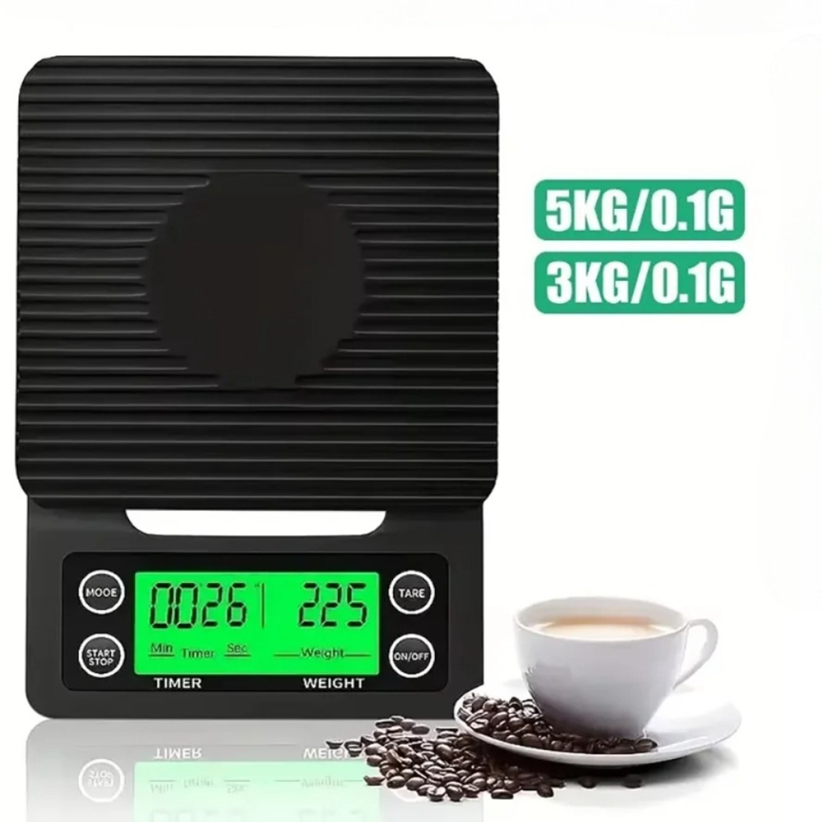 Digitale Tropfkaffeewaage 3kg  – Scale Drip Timer Bewertung und Preis